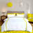 Layered Leaf Applique Cotton Duvet Cover Set-120349069-120349071