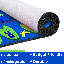 Tapis d'éveil à la tortue KidCarpet.com, rectangle de 2,29 m x 3,66 m-2133991126