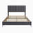 Velvet Platform Bed Frame-911693007