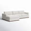 Canapé et méridienne modulaires faisant face à la droite de 129 po de large Marah-125402631-99425702