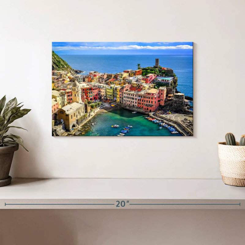 Nicci Vernazza Village, H 8 po x l 12 po