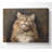 A Happy Cat - No Frame Print on Canvas-381624454