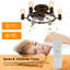 Ventilateur de plafond réversible 20,47 "avec ensemble d'éclairage et télécommande Farmhouse-632481694