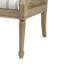 Chaise moderne de style rétro avec accoudoirs