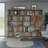Mateo Rustic Gridmax Multi-compartment Bookcase