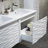 Artesian 48'' Double Bathroom Vanity with Ceramic Top