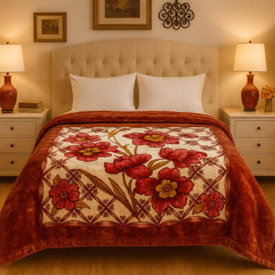 Plush Fleece Blanket  All-Year Warm, Soft & Cozy