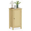 Avec rangement, armoire de rangement en rotin, structure en bambou et métal tissés à la main, buffet de style campagnard pour le salon, la salle à manger et le vestibule