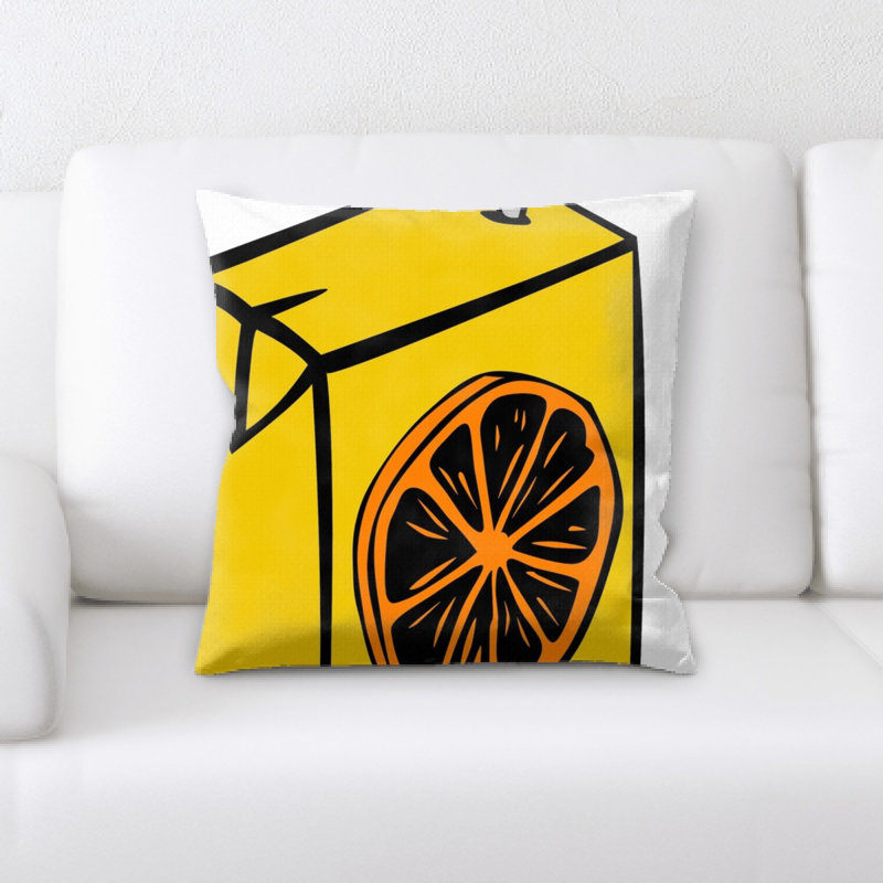 Coussin en jus