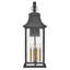 Adair 4-Light Outdoor Wall Mount Coach Lantern - Aged Zinc