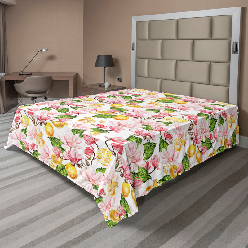 Drap plat Ambesonne, Drap plat pour très grand lit californien