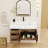 Jessica 35.5 " W Free Standing Wall Mounted Single Double Single Vanity Bathroom Vanity With Acrylic Top-1227809915