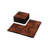 Acacia Wood Interlocking Deck Tiles Checker Pattern-113414144