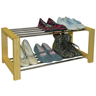 6 Pair Shoe Rack