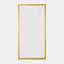 Beaumont Floor Mirror-Gold Leaf