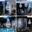 Lustre suspendu en cristal 32 po-123506405
