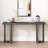 Geometric Design Console Table with Solid Pine Legs-283728178