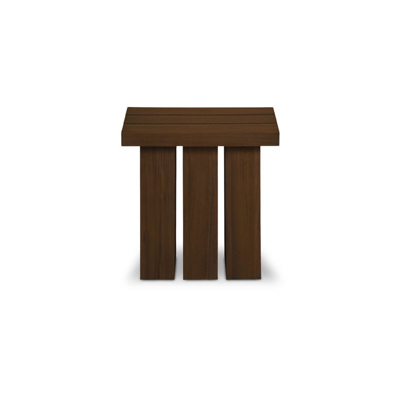 Table d'appoint d'extérieur Denby - brun