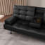 Canapé-lit simple en similicuir Craner-937545720