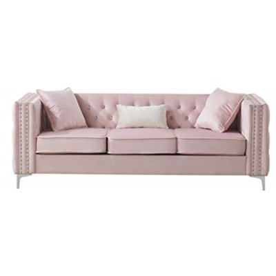 Tina 87'' Velvet Sofa