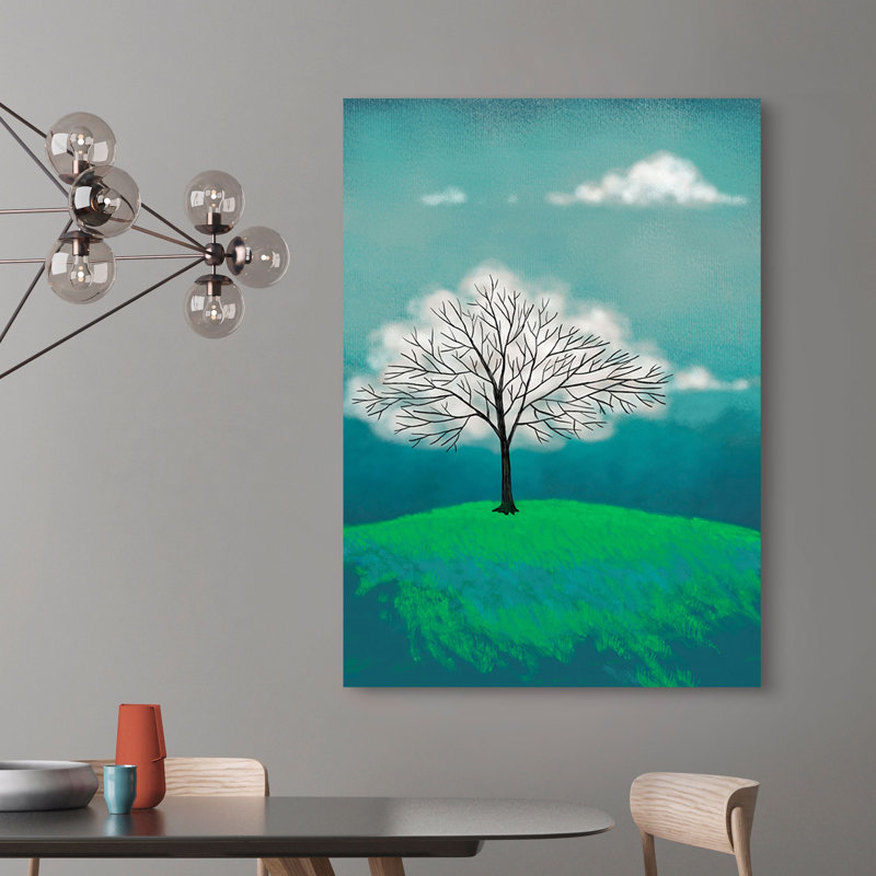 Tree Of Clouds by Stef Lamanche - Wrapped Canvas Print, 70cm H x 50cm W x 4cm D