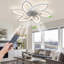 Ventilateur de plafond 30,7 po avec lumières, télécommande 3 températures de couleur, ventilateur à 6 vitesses-1684126007