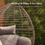Wicker Outdoor Lounge Chair