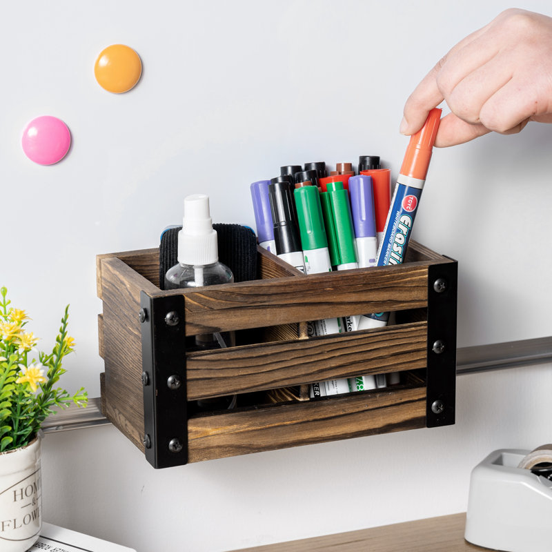 Adeswara Wood Magnetic Pen Holder