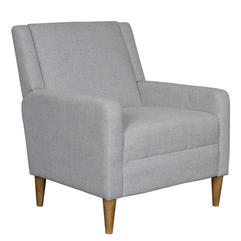 Fauteuil d'appoint rembourré, Light Grey
