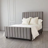Channel Upholstered Bed