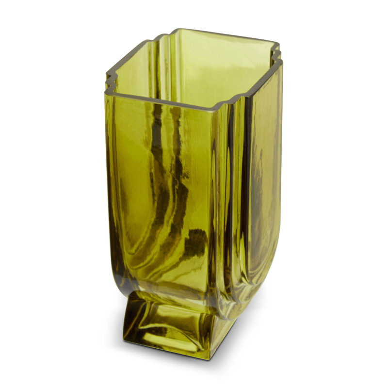 Daiji Glass Table Vase, Green