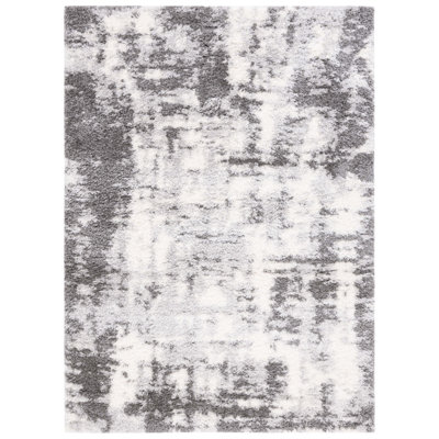 Lindsay Shag Performance Abstract Rug