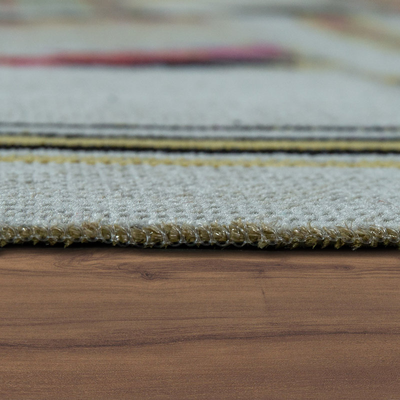 Round Clarisa Patchwork Area Rug, Round 200cm
