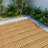 30 PCS Interlocking Deck Tiles Striped Pattern