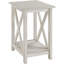 Table d'appoint - blanc antique