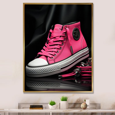 " Fashion Pink Sneakers Obsession I "