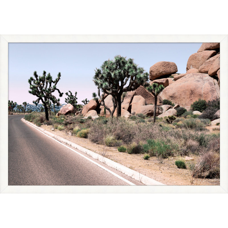 Desert Road 4 Print by Christopher Kennedy, 30" H x 43" W x 1.5" D, No Mat