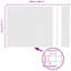 Vidaxl Welded Wire Fence With 7 Posts Steel-114858599-114858616