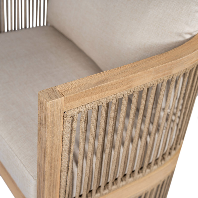 Fauteuil club d'extérieur 2 pièces Sandmere, 1