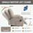 Power Lift Recliner Chair with Massage&Heat, USB and Type C Ports and 2 Steel Cup Holders-43622839