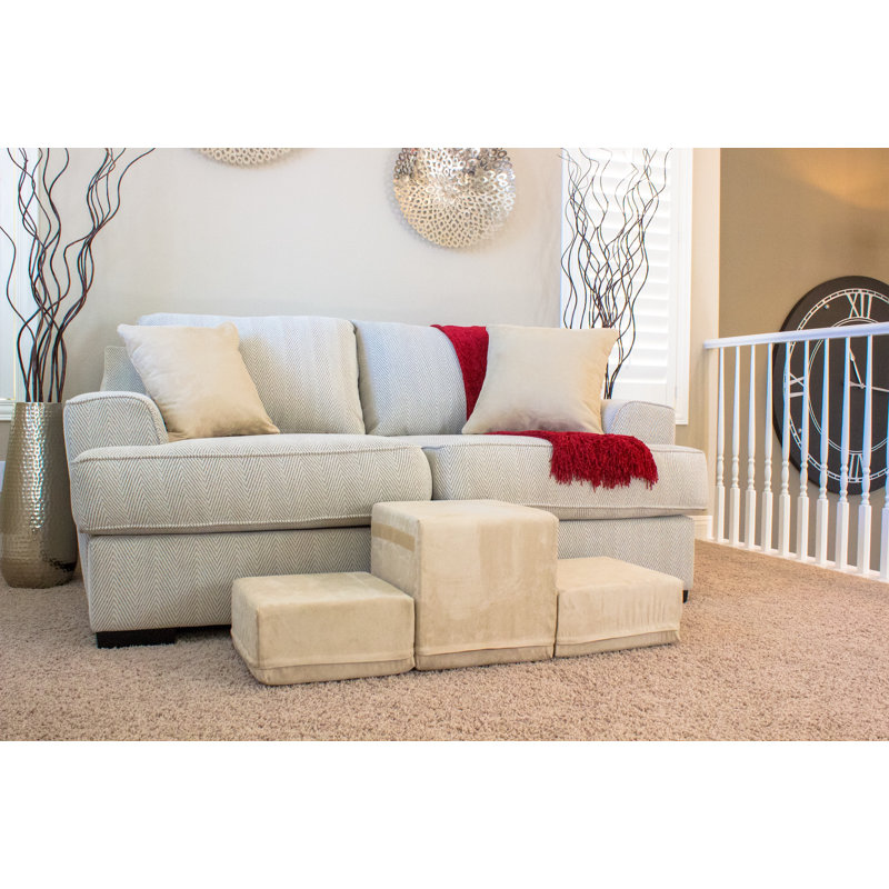 Stairs With 3 Steps, Oyster Light Brown