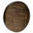 Arooj Round Solid Walnut Serving Tray-1767092273