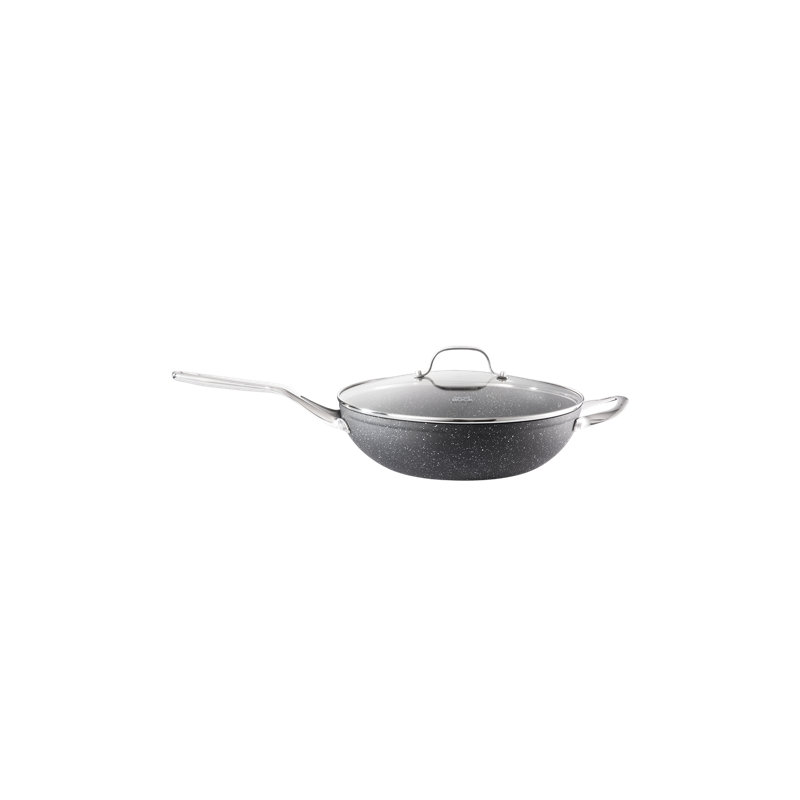 Cuisine::pro® IRONROC Wok with Lid 12"