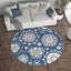 Tapis bleu marine Majoros-25248343