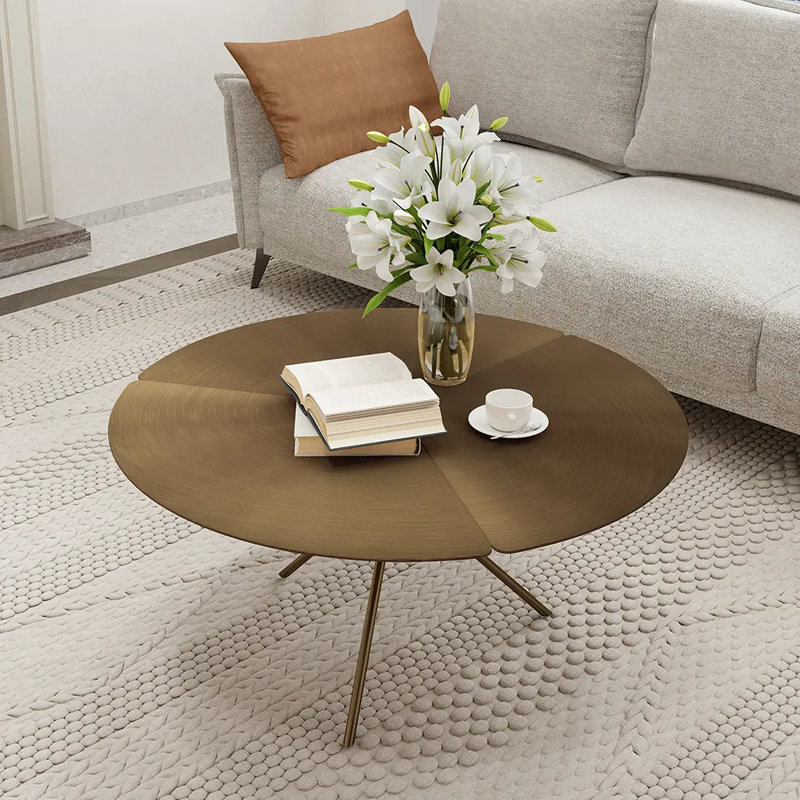 Table basse ronde