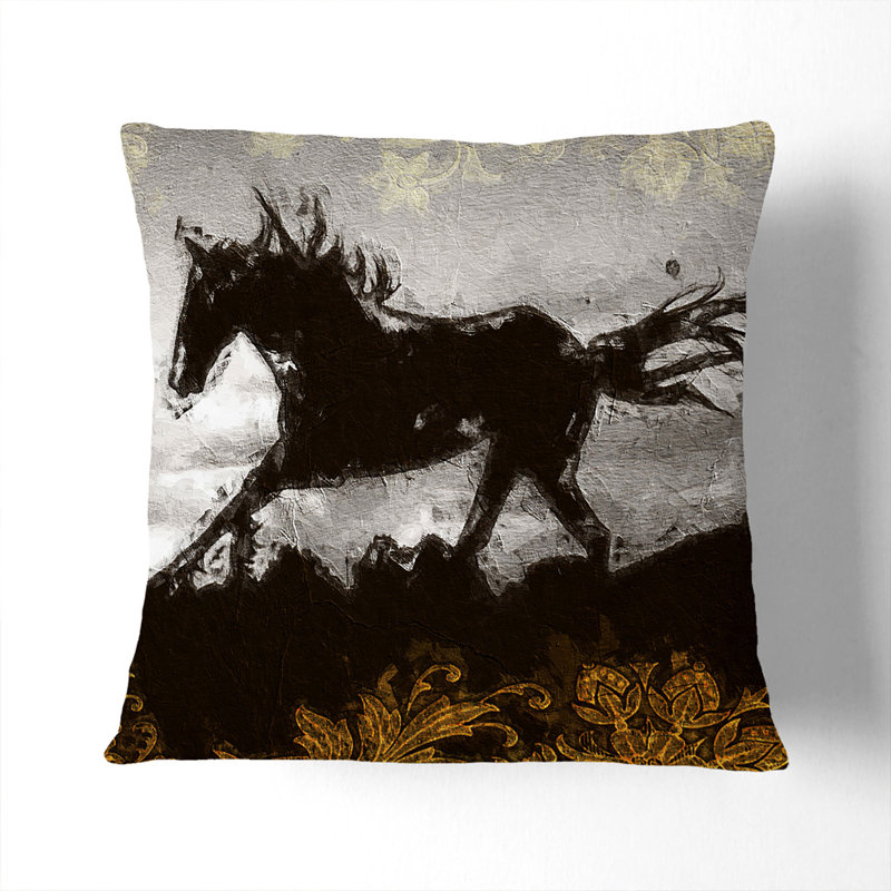 Square Throw Cushion, 55cm H x 55cm W x 20cm D