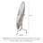 Nordic-Inspired Stainless Steel Mobile Full-Length Mirror