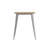 Harewood Square Commercial Indoor/Outdoor Poly Resin Restaurant Table with Steel Frame-797385366-797385361