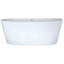 Baignoire autoportante à air solide et autoportante 66 "x 31" Newbury-50879113
