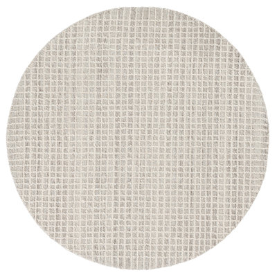 Lrl 6929 Hand Tufted 85% Wool; 15% Cotton Geometric Rug